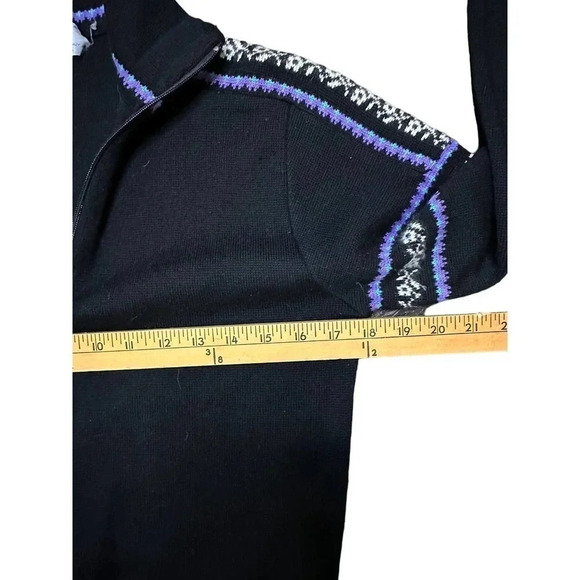 IIIeiter Women's Black Long Sleeve Zip Up‎ Lightweight Sweatshirt Size 36 - Picture 6 of 6